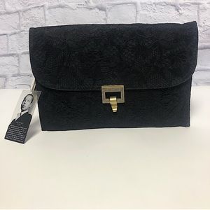 Jason Wu Black envelope clutch lace purse for Target.
